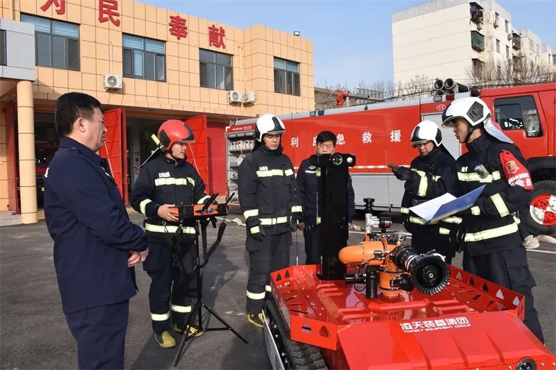 “新战友”入列，使命必达， 北京天博TB,天博TB官方网站助力东营油田消防队