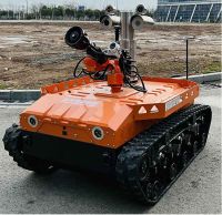防爆消防灭火侦察机器人【重型超级动力】 (第10代，360°固定云台+语音控制）